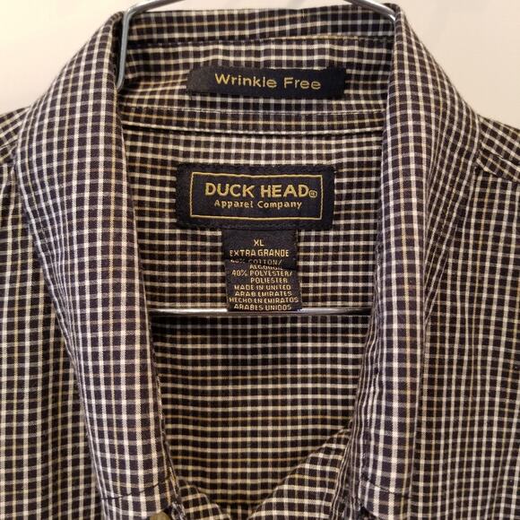 Duck Head Apparel Mens Button Dress Shirt Long Sleeve Button Down Shirt Size XL - Picture 2 of 7